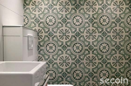 Popular wall pattern in Europe